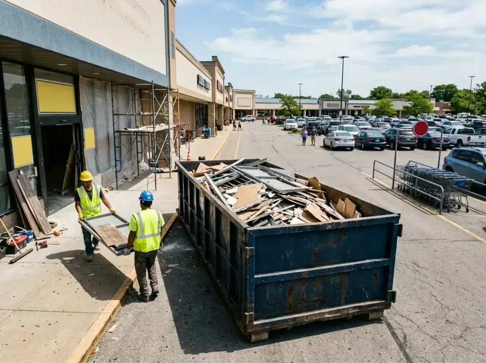 retail-store-renovation-debris-003 — frequently asked questions, Roll-off Dumpster Rentals in Hampton, VA